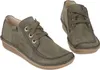 Clarks Komfort Schnürschuhe Damen 31363137313835 Oliv 38 EU Produktbild-Vorschau 3