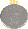 20x Varta Lithium 3V CR2032-P Bulk 3V/220mA lose Produktbild-Vorschau 1