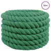vidaXL, corde verte, 3,6 x 3,6 x 1000 cm, en coton Voir les images du produit 2
