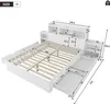 MODFU Jugendbett 140×200 ohne Matratze,Doppelbett mit Produktbild-Vorschau 7