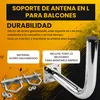 Extralink Soporte de balcón para antena parabólica 400 mm, Vista previa de la imagen del producto 6