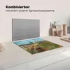 KitchenYeah© Herdabdeckplatte Weg durch ein Weidenfeld - Produktbild-Vorschau 3