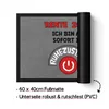 Rente 2024 Ich Bin Ab Sofort Im Ruhezustand Fußmatte Produktbild-Vorschau 2