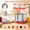 ROSEJANE : Presse-fruits manuelle de 6 litres, en acier Voir les images du produit 3