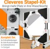 Zwischenbaurahmen für Waschmaschine Trockner Stapel-Kit Produktbild-Vorschau 3