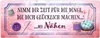 Nimm dir Zeit zu nähen Metallschild L in 10,5x28cm Produktbild-Vorschau 1