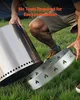 SucceBuy Pied pour vasque à feu en acier inoxydable, Voir les images du produit 6