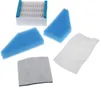 A collection of vacuum cleaner filters arranged on a white background. Voir les images du produit