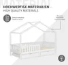 ML-Design dětská postel domeček postel 90x200 cm bílá se 2 Náhled obrázku produktu 4