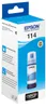 Epson 114 EcoTank Cyan ink bottle, Original, Cyan, Epson, Produktbild-Vorschau 12