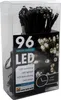 A product package for a string of 96 LED lights, showing the lights and product information. Produktbild-Vorschau