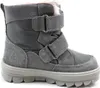 A single gray boot with pink trim is shown against a white background. Voir les images du produit