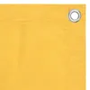 vidaXL Pare-vue balcon jaune 90x500 cm Tissu Oxford Voir les images du produit 1