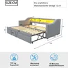 MODFU Ausziehbares Schlafsofa Tagesbett 90/180 x 190 cm, Produktbild-Vorschau 7
