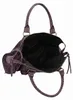 Elara Damen-Schultertasche aus echtem Wildleder Blau  Italy Produktbild-Vorschau 6