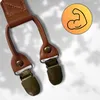 Beige elastische Herren-Hosenträger, stark für elegante Produktbild-Vorschau 2