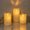 Haushalt International Flammenlose LED Kerzen, 3er Set Produktbild-Vorschau 6