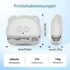 Elektrischer Nagelschneider mit LED Licht, 3 Stufen, leise Produktbild-Vorschau 2
