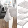 Tischdecke Wachstuch Blumen Beige Robust Wasserabweisend Produktbild-Vorschau 5