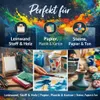 Acrylfarbe 18 Stück Malfarbe Künstlerfarbe Acrylfarben Produktbild-Vorschau 9