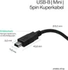 USB-Mini Kabel USB-A-St./USB-B-Mini 5-pin St. 1m Produktbild-Vorschau 4