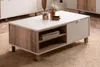 Couchtisch Menorca in weiß und Used Wood hell Vintage Produktbild-Vorschau 7