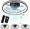 Ventilateur de plafond Hengda Ø 50cm Plafonnier LED avec Voir les images du produit 9