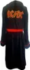 AC/DC - Logo Uni Bademantel - Schwarz Produktbild-Vorschau 5