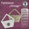 Faltblätter Vintage 80g/qm 15x15cm VE=120 Blatt 10 Motive Produktbild-Vorschau 1