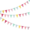 3 Stück Wimpelkette Outdoor, 12M 36 Flaggen Outdoor Produktbild-Vorschau 1