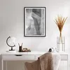 Gerahmtes Poster - Schwarzer Rahmen - Beton Wand Grau - Produktbild-Vorschau 6