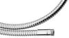 Schlauch für ausziehbare Duschen, F1/2"-M3/8", 175cm, Chrom Produktbild-Vorschau 2