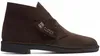Clarks Desert Boot Herren Zwei Öse Schnürung Wildleder Produktbild-Vorschau 1