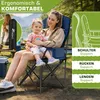 TRESKO® Campingstuhl Faltbar bis 200kg | Faltstuhl mit Produktbild-Vorschau 7