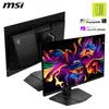 A product shot of an MSI computer monitor, showing both the front and back. Produktbild-Vorschau