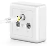 deleyCON MK3510, 10 m, F, F, Männlich, Männlich, Gerade Produktbild-Vorschau 2