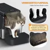 Katzenklo Edelstahl, XXL Katzentoilette,  Schwarz Produktbild-Vorschau 4