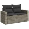 The Living Store 10-tlg. Garten-Sofagarnitur mit Kissen Produktbild-Vorschau 6