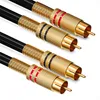 deleyCON 1,5m Cinch RCA HiFi Kabel, 2x Stecker auf 2x Produktbild-Vorschau 3