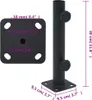 vidaXL Stojan na slnečník pre tyč Ø32/34/38 mm matná čierna Náhľad obrázku produktu 5