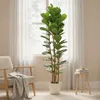 HOMCOM Künstlicher Geigenfeigenbaum 180 cm Kunstpflanze mit Produktbild-Vorschau 8