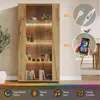 Mobile espositore Flieks con 2 ante in vetro, 4 ripiani e Anteprima dell’immagine prodotto 2