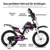 JOYSTAR 16 Zoll Kinderfahrrad im Motorradstil für 3-8 Produktbild-Vorschau 2