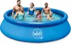 Piscina a sfioro 2,44 x 0,76 m con filtrazione a cartuccia Anteprima dell’immagine prodotto 3