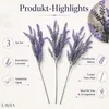 LAYBA Künstlicher Lavendel 3er-Set 70 cm, lila Produktbild-Vorschau 6