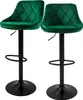 ML-Design 2er Set Barhocker Tresenhocker  360° drehbar, Produktbild-Vorschau 1