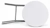 Klappbarer runder Gartentisch aus HDPE, schwarz, Ø 80 cm, Produktbild-Vorschau 3