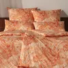 Estella Mako-Satin Bettwäsche Rhea orange 135x200 cm + Produktbild-Vorschau 4