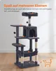 Drapak wieża dla kota dymny szary 143 cm Podgląd zdjęcia produktu 4