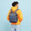 A person wearing a backpack. Voir les images du produit